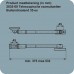 AXA TELESCOPISCHE UITZETTER 35EX WIT/WIT BUITENDRAAIEND