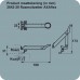 AXAFLEX SPECIAAL COMBI-UITZETTER RVS/ZWART