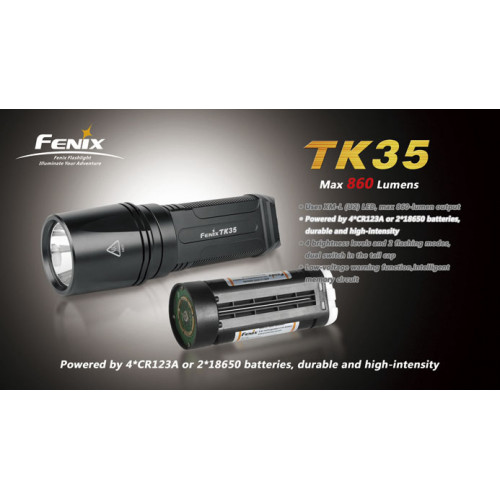 oogsten Generator helpen FENIX TK35 LED-ZAKLAMP